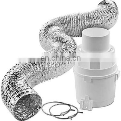 211L Lambro Flexible Duct 211 Cloth Dryer part Venting ducto de pelusa para secadora Lint Trap Vent Kit dryer vent lint trap kit