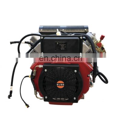 SCDC Air cooled 2 cylinders V type 4 stroke 2V92 diesel engine for generator