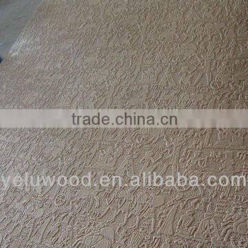 grade E1 embossed hardboard at low price