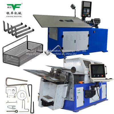 2mm-14mm 2d 3d cnc wire forming machine.flat wireframe bending machine.autometic stainless wire bending machine