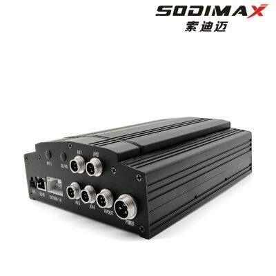 4CH AHD 1080P AI Mobile DVR With ADAS And DSM System