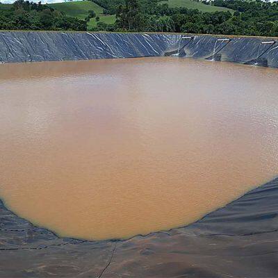 0.5mm HDPE Geomembrane for Fish Pond Waterproof Membrane Dam Pond Liner Landfill Project Geomembranes photo-2