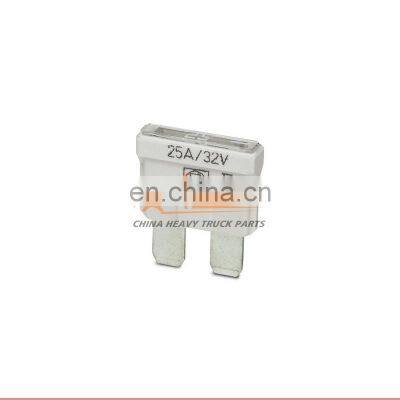 Shacman F2000/L3000/M3000/F3000/X3000 Weichai WP10/WP12/WD12 Engine Truck Spare Parts 81.25436.0068 White Fuse Wire