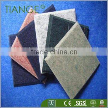 polyester interior sound wall insulation panel