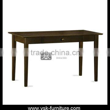 DK-031 Wholesale Birch Wood Computer Desk Design