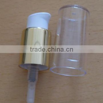 18/415 aluminum cream pump with cap