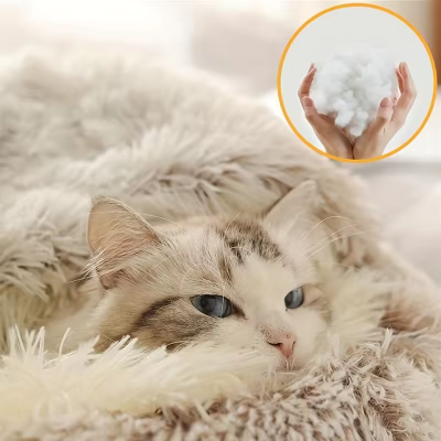 Winter Soft Warm Semi-Enclosed Cat Litter Dog Bed House Indoor Cozy Comfy Pet Cat Bed