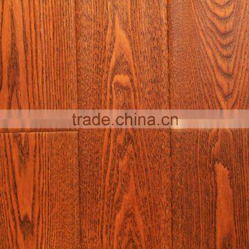 Brushed Multilayer Ashtree Engineered wood Flooring Hot sale in China