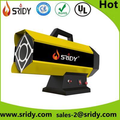 (GH-30B)Low Noise Propane Gas Stainless Steel 15KW Cut off Protection Air Forced Heater
