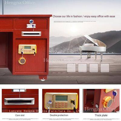 China Factory Wholesales Security Office Desk With Built-in Vault, 3-Way Open (Fingerprint/Password/Key) – Ideal for Retail Chains photo-5