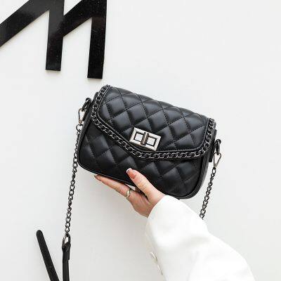 New Women's Quilted Square Tote Bag Fashion Minimalist & Versatile Shoulder Bag Crossbody Bag Trendy Internet-Famous Style for Women Messenger Bags