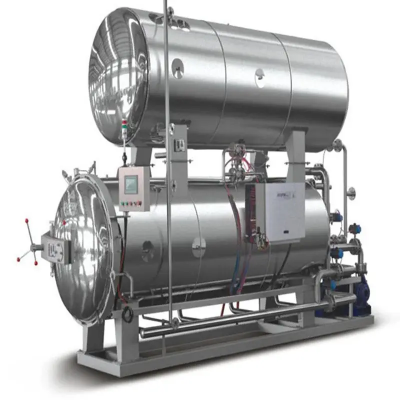 Shanghai Horizontal Autoclave Sterilization Retort Machine for Bottles and Beverages Food Sterilizer