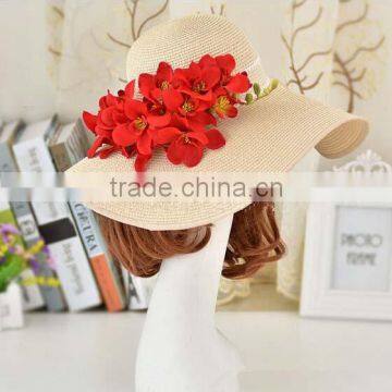 Summer Fashion Female Straw Hat Wide Brim Straw Hat