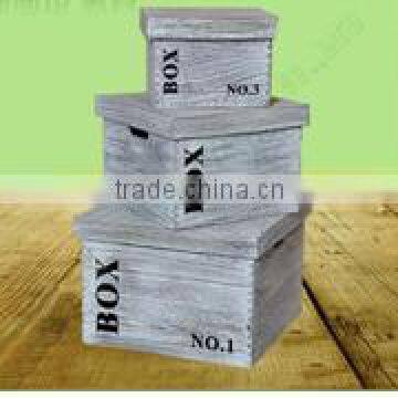 Wooden Crates Wood Box For Fruit and Vegetable Storage