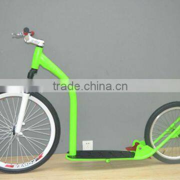 adult kick scooter big wheels/kids pedal kick scooter/double kick scooter (LD-RH02B)