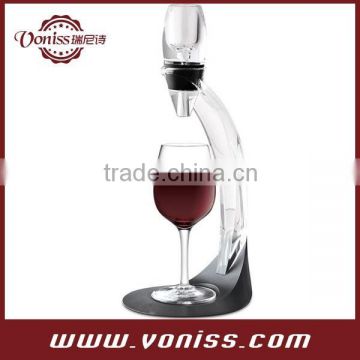 Magic Decanter Deluxe Aerator Set, Classical Wine Aerator Set With tower Stand,Utility model, Decanter Tower, white box