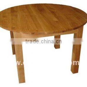 DT-4015 Solid Oak Furniture Round Cheap Bar Table Sets