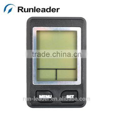 Bicycle Computer Stopwatch for Mountain Bike Sport Exrecise Stopwatch Green Backlight LCD Speedomete photo-2
