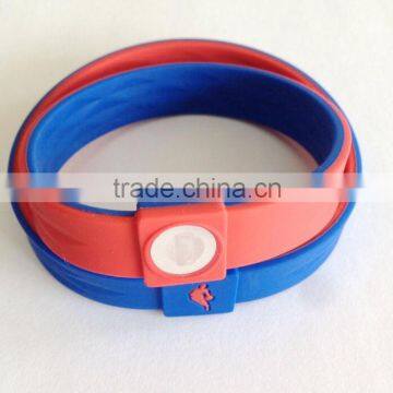 Energy silicone wristbands