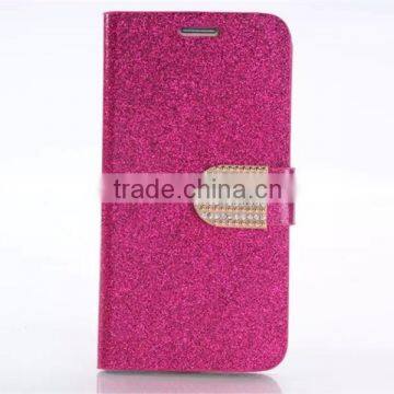 New Design Diamond Leather Case For Samsung Galaxy S6 2015