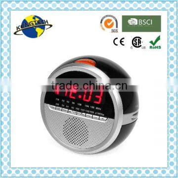 High Quality LED Display USB Music Playback Alarm Clock Radio