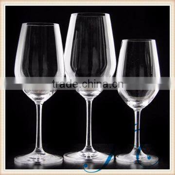 2016 hot selling different sizes big goblet wine glass for giveaway