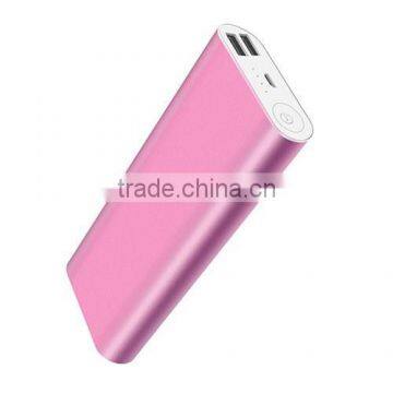 Safety ensured 10400mAh power bank external charger for mobile devices