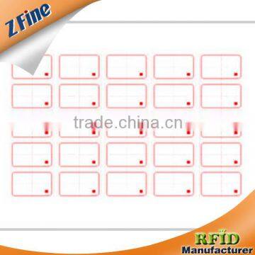 Standard ISO15693 pvc smart card inlay for card