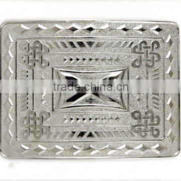 Scottish Design Kilt Belt Buckle In Chrome Finished Made Of Brass Material