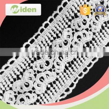 2016 fancy pattern for hot sell bobbin pom pom chemical lace