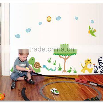 Happy Jungle Animal Wall Decal Removable Stickers Kids Baby Nursery Decor Art photo-4