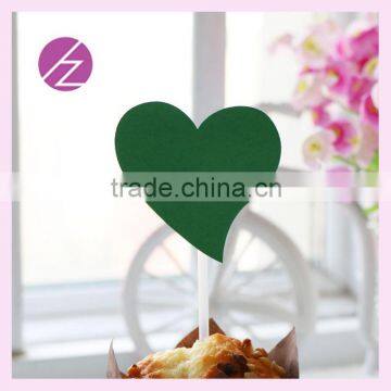 laser cut pearl paper cupcake topper CT-2
