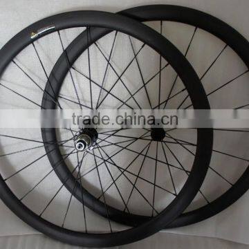 2015 hot 38mm*25mm U shape carbon clincher wheels 700c road bicycle carbon clincher wheelset