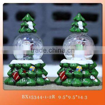 xmas ball xmas snow globe water globe snow balls with xmas tree