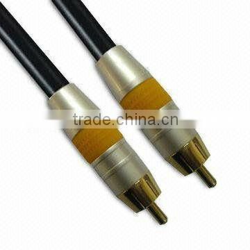 High quality RCA cable,1RCA-1RCA Audio cable