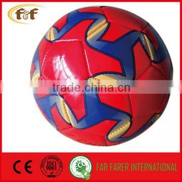 5# colors design machine-stitched soccer ball / football