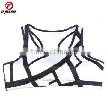 Custom Sports Padded Sublimation Yoga Bra