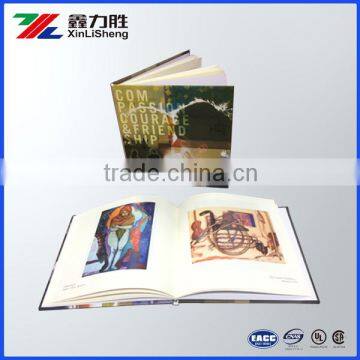 Custom cheap hard cover advertising catalogues leaflet printing; brochure printing