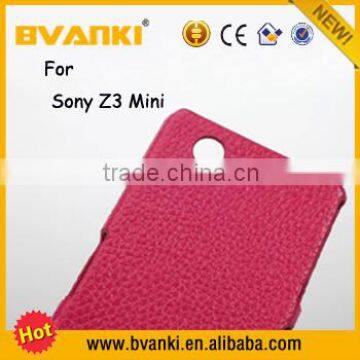 New Products For Sublimation Manufacturers Bulk Clear Phone Cases For Sony Xperia Z3 Mini Genuine Leather Phone Cover photo-5