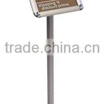 floor standing poster banner stand