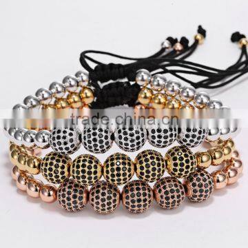 HOT New Arrival 316L Stainless steel beads bracelet with high quality