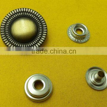 25mm Zinc Alloy Cap Metal Snap Button For Jackets -- MA2427 photo-5