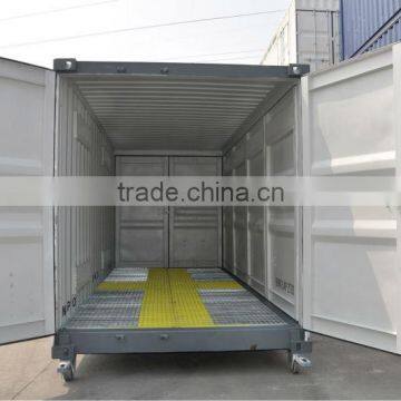 brand new 20feet full side open steel gridding floor container