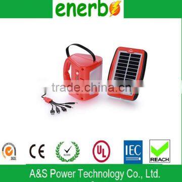 No Need to Replace Battery Green Energy Solar Lamp With 120*150*18mm Size for Emergency