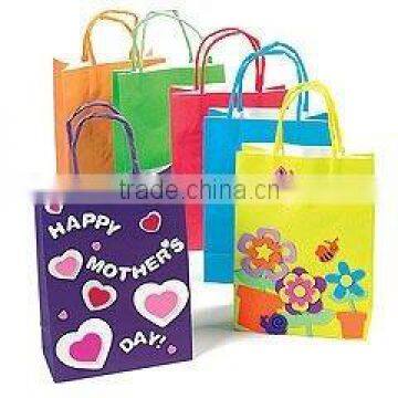 Colorful Christmas Paper Gift Bag