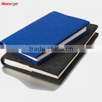 5767series#promotional fancy fabric felt book cover,notebook cover