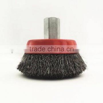 Steel Wire Cup Brush,Longer nut abrasive brush industry