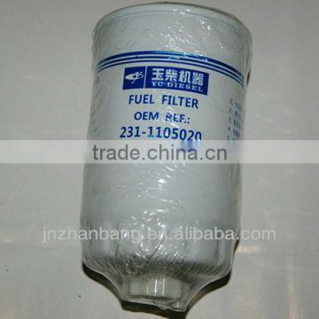 Yuchai engine parts fuel filter 231-1105020