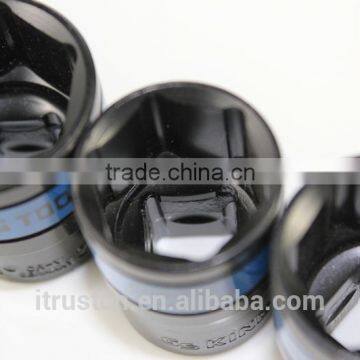 King Tools 12PT Black Short Socket Wrench With Blue Belt 1/2" DR Tool KT005 photo-4