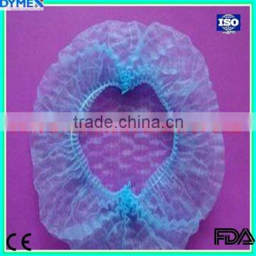 Disposable Nonwoven Surgical Single Elastic Mob Caps photo-2